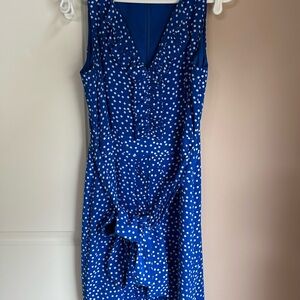 Blue Polka Dot Dress